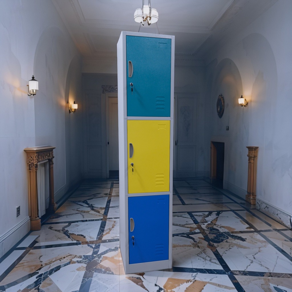 Armoire Métallique 3 Battants AR-AS-011