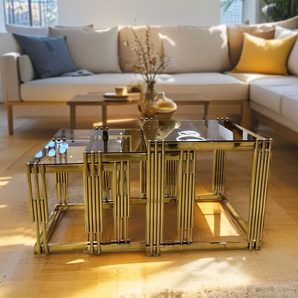 GUERIDON JEU DE 3 G-B6606A