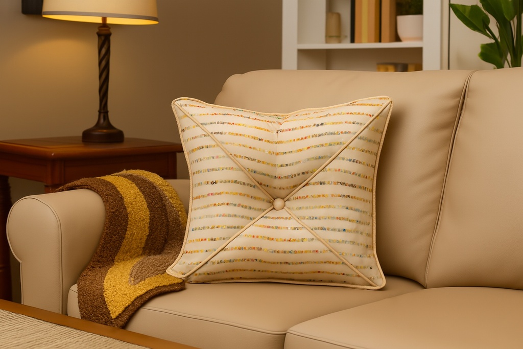 COUSSIN avec bouton central  COUS-5050BCM