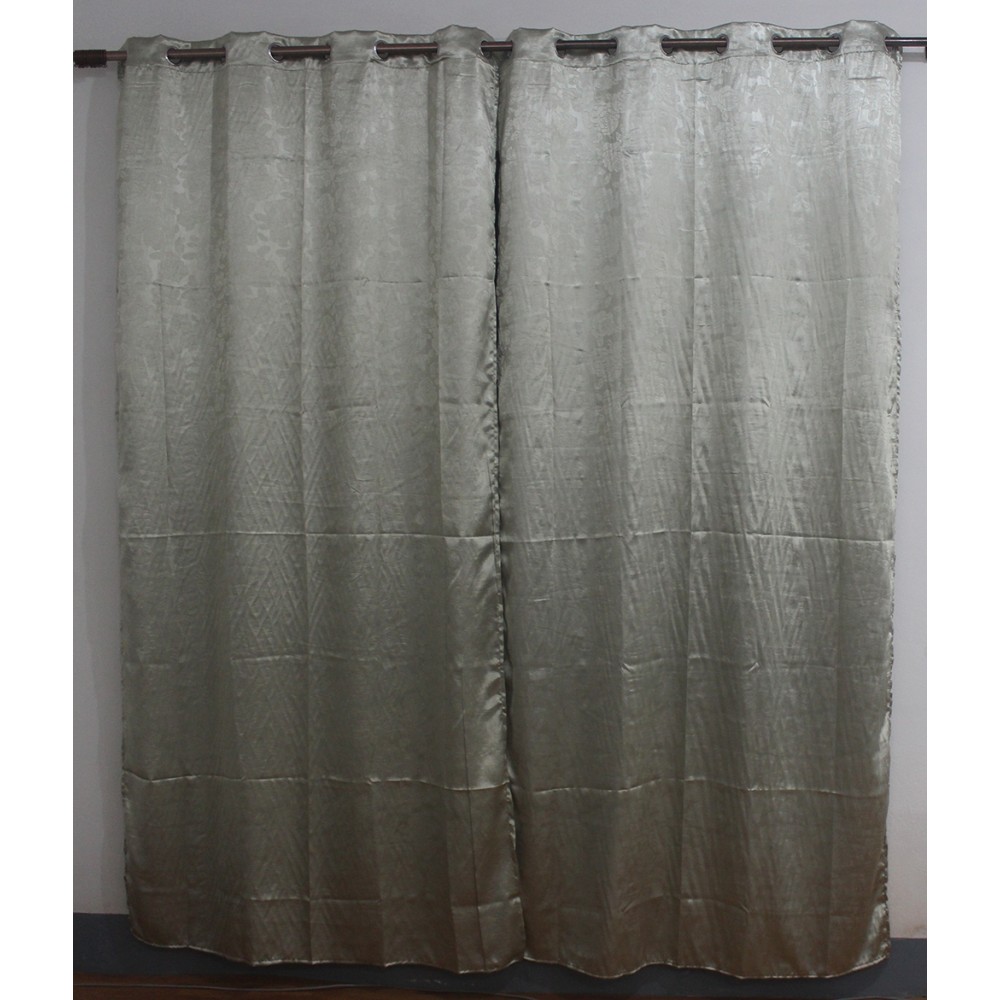 Rideau De Couleur Gris (La Piece) RA-1426