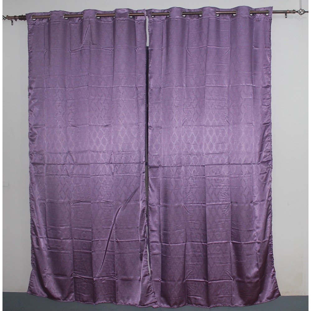 Rideau De Couleur Violet (La Pièce) RA-1426