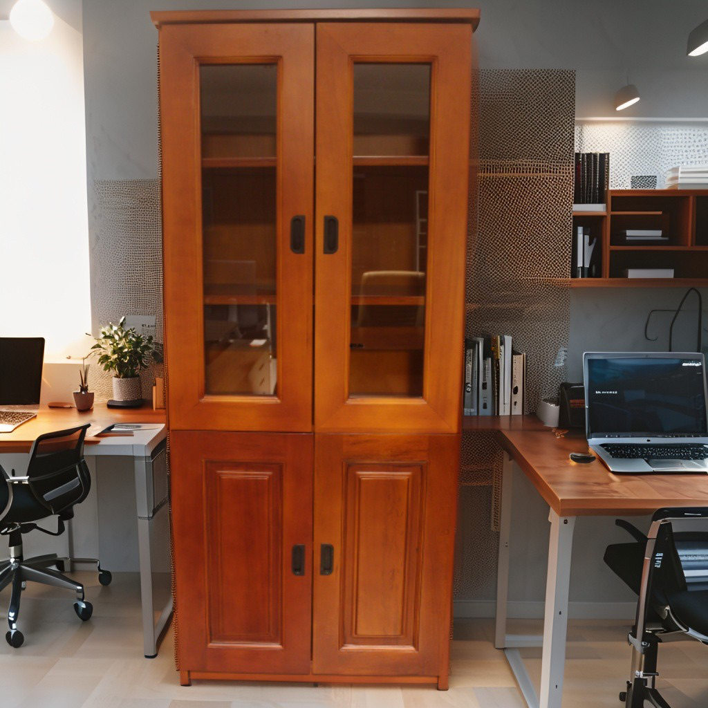 Armoire de Rangement 2 battants Megalux AR-P3504-2M