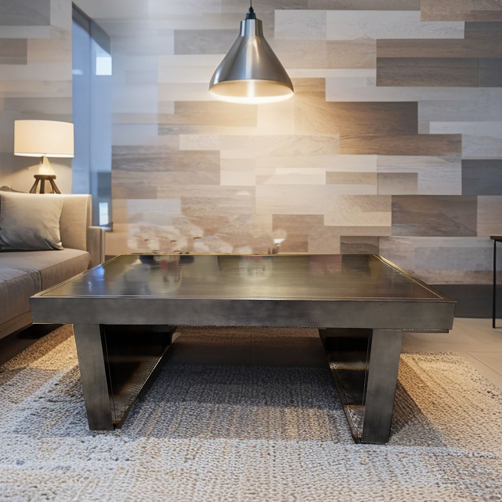 Gueridon Rectangulaire Noire G-Marcory