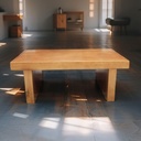 Gueridon Rectangulaire Noire G-Marcory