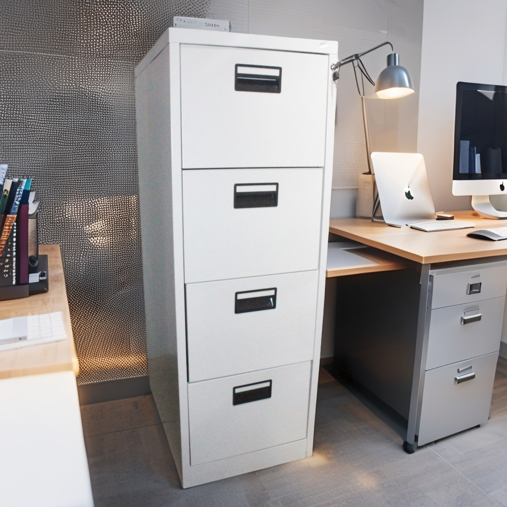 CAISSON METALIQUE 4 TIRROIRS