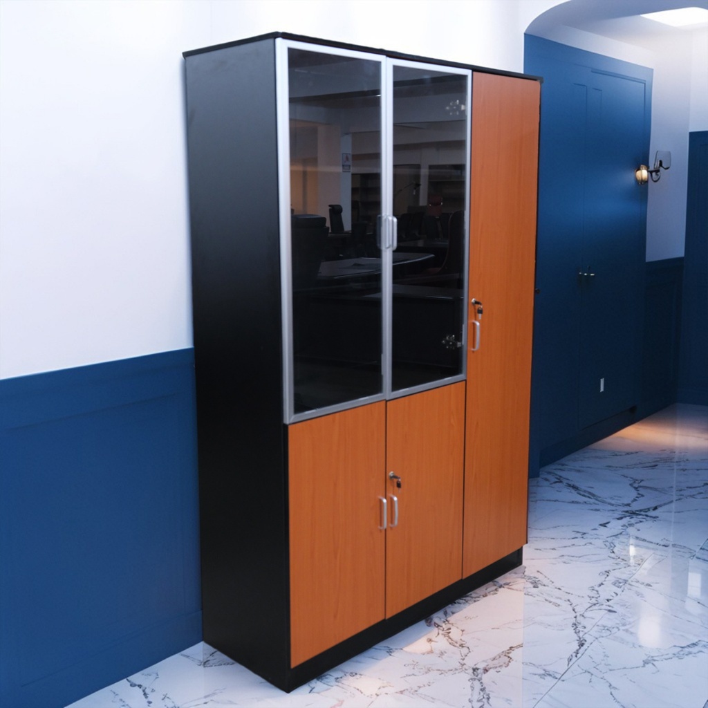 ARMOIRE DE RANGEMENT 3 BATTANTS AR-AB309/3B